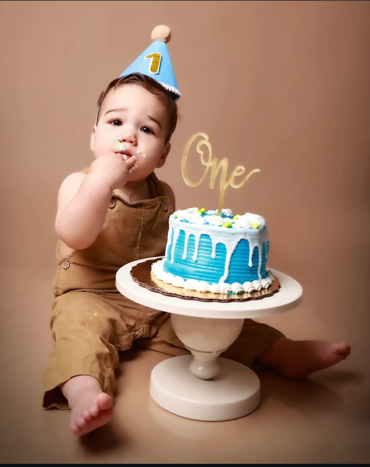 Fotografía de primer cumpleaños de la colección de Angel Photography Miami.