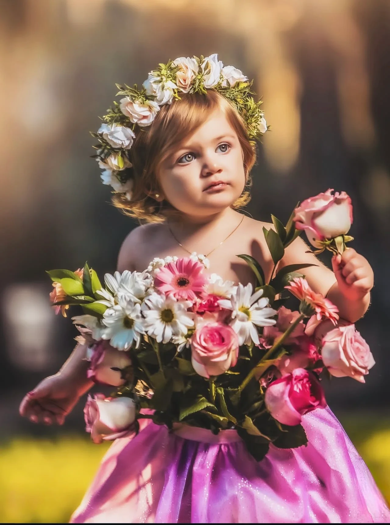 Fotografía infantil de la colección de Angel Photography Miami.
