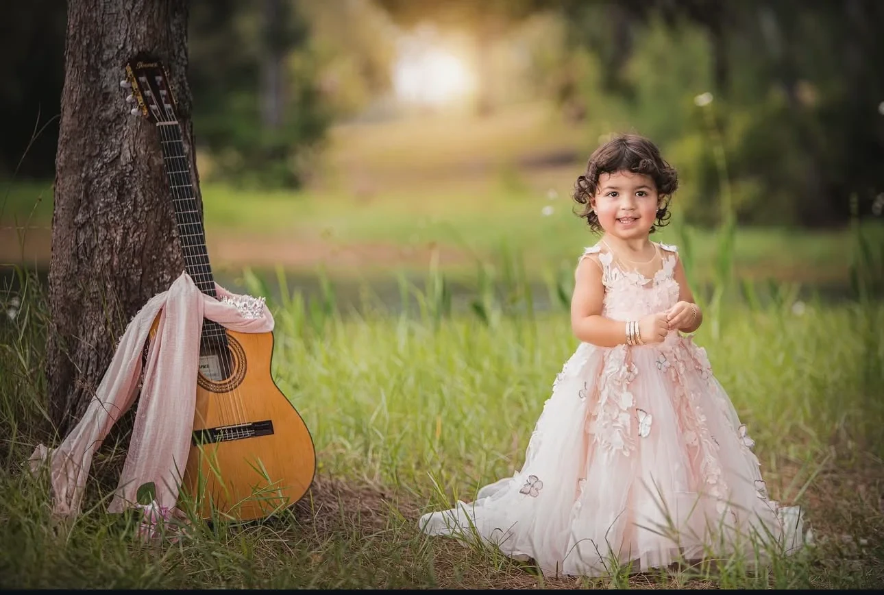 Fotografía infantil de la colección de Angel Photography Miami.