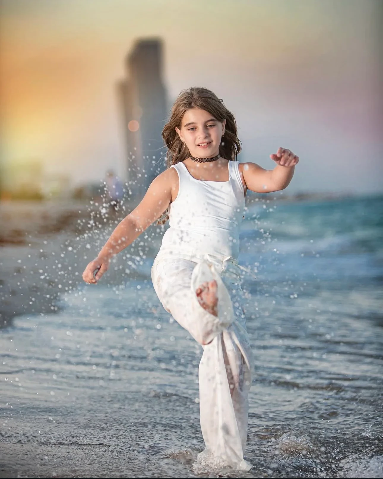 Fotografía infantil de la colección de Angel Photography Miami.