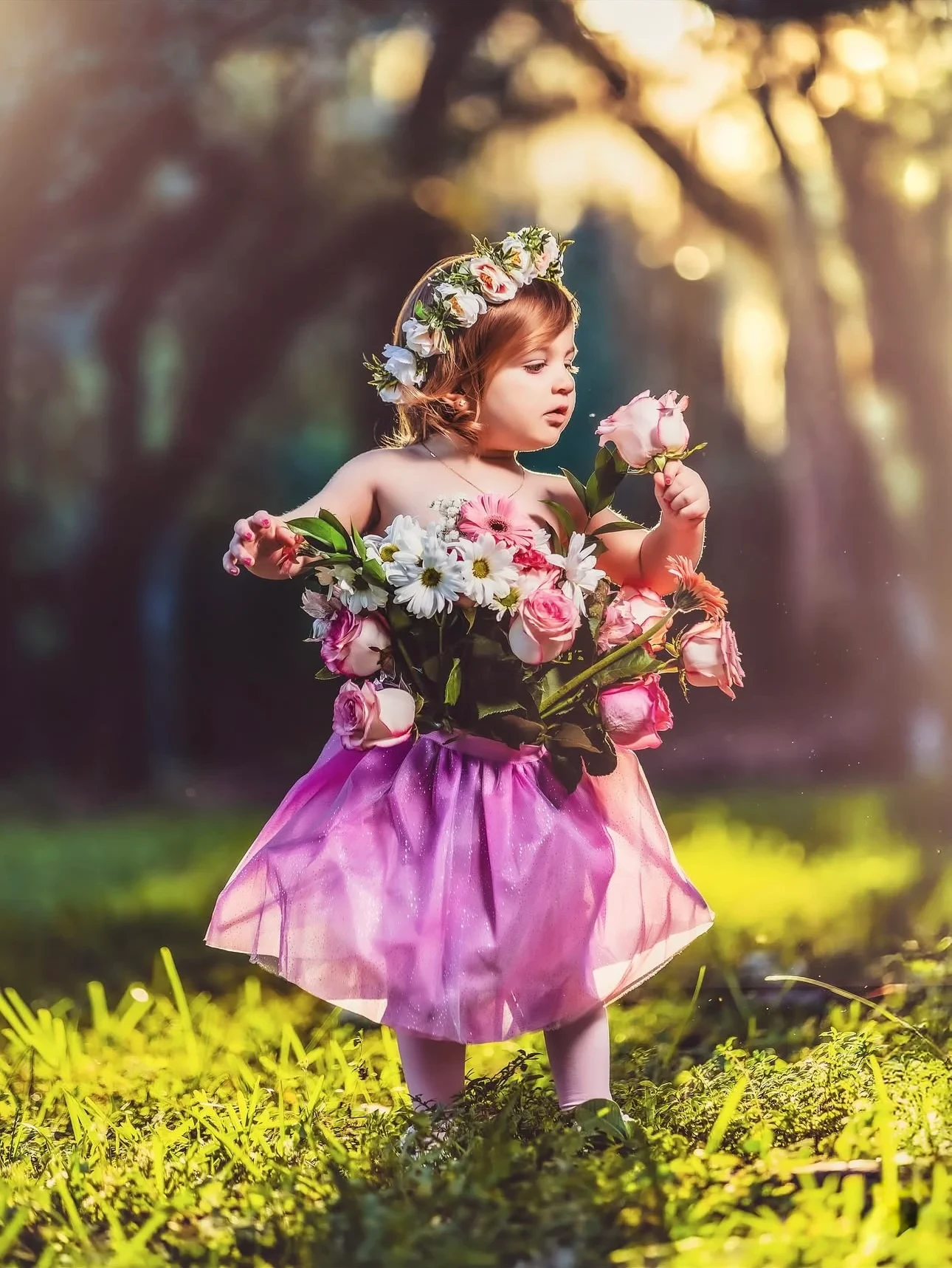 Fotografía infantil de la colección de Angel Photography Miami.