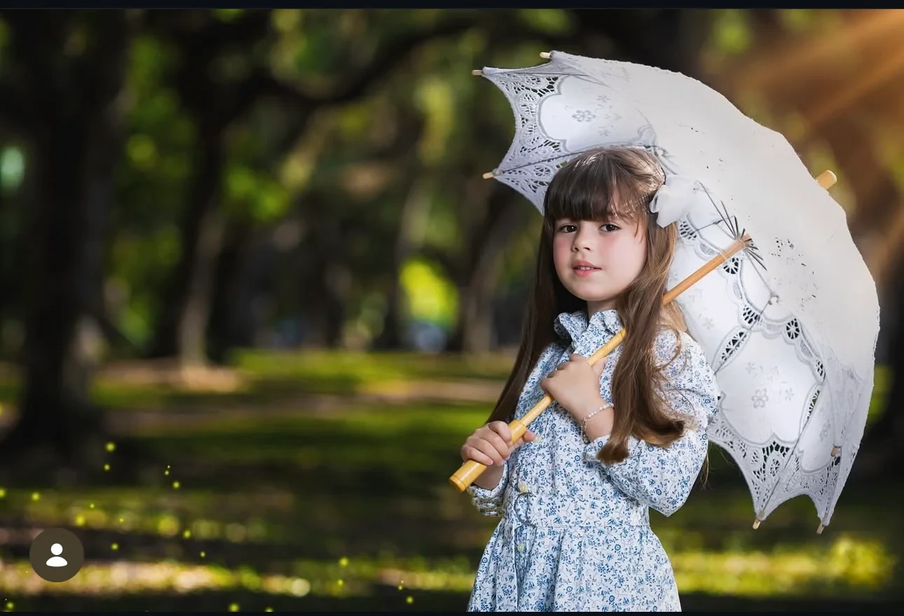 Fotografía infantil de la colección de Angel Photography Miami.