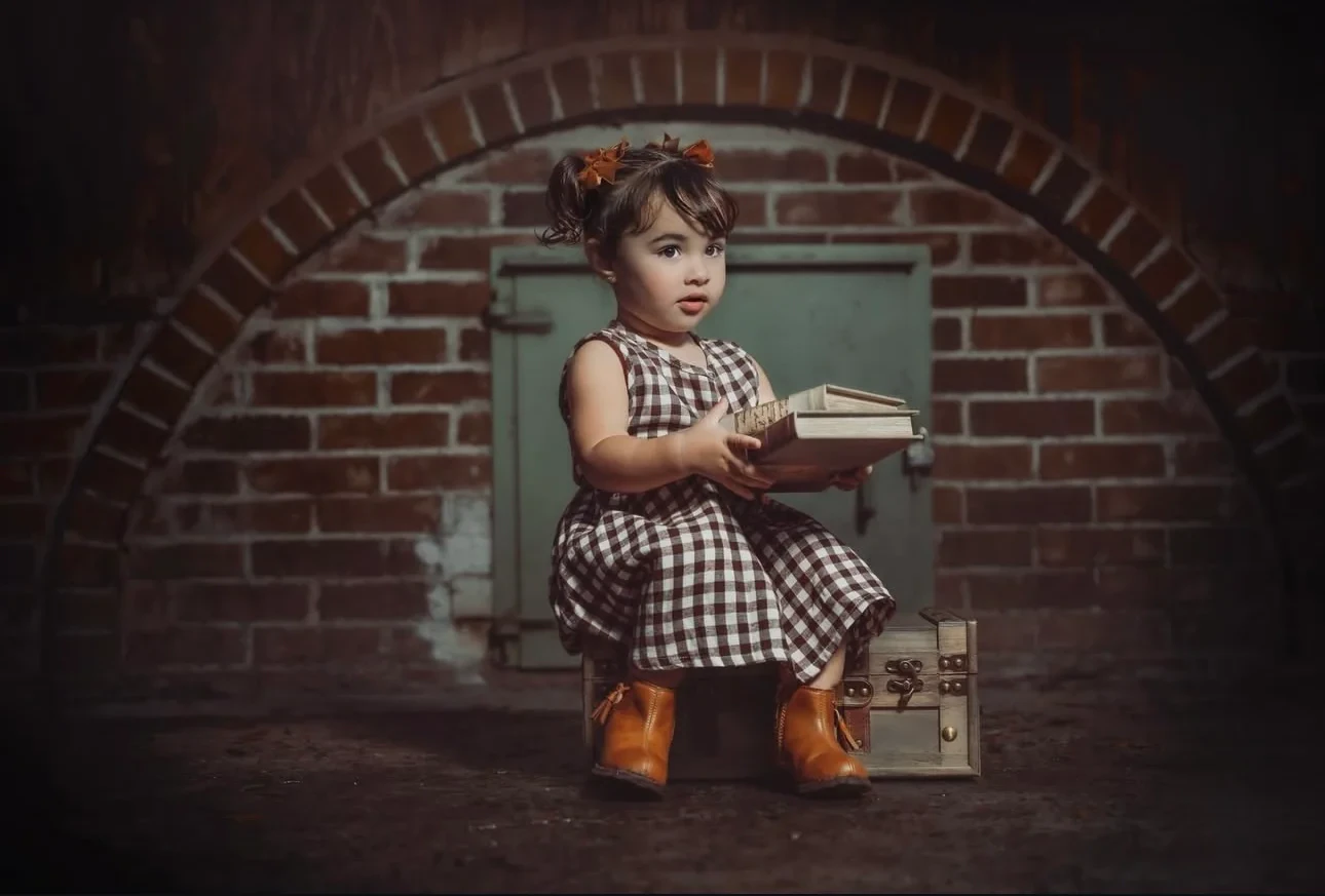 Fotografía infantil de la colección de Angel Photography Miami.