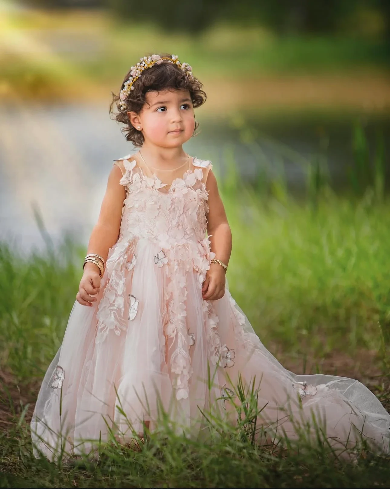 Fotografía infantil de la colección de Angel Photography Miami.