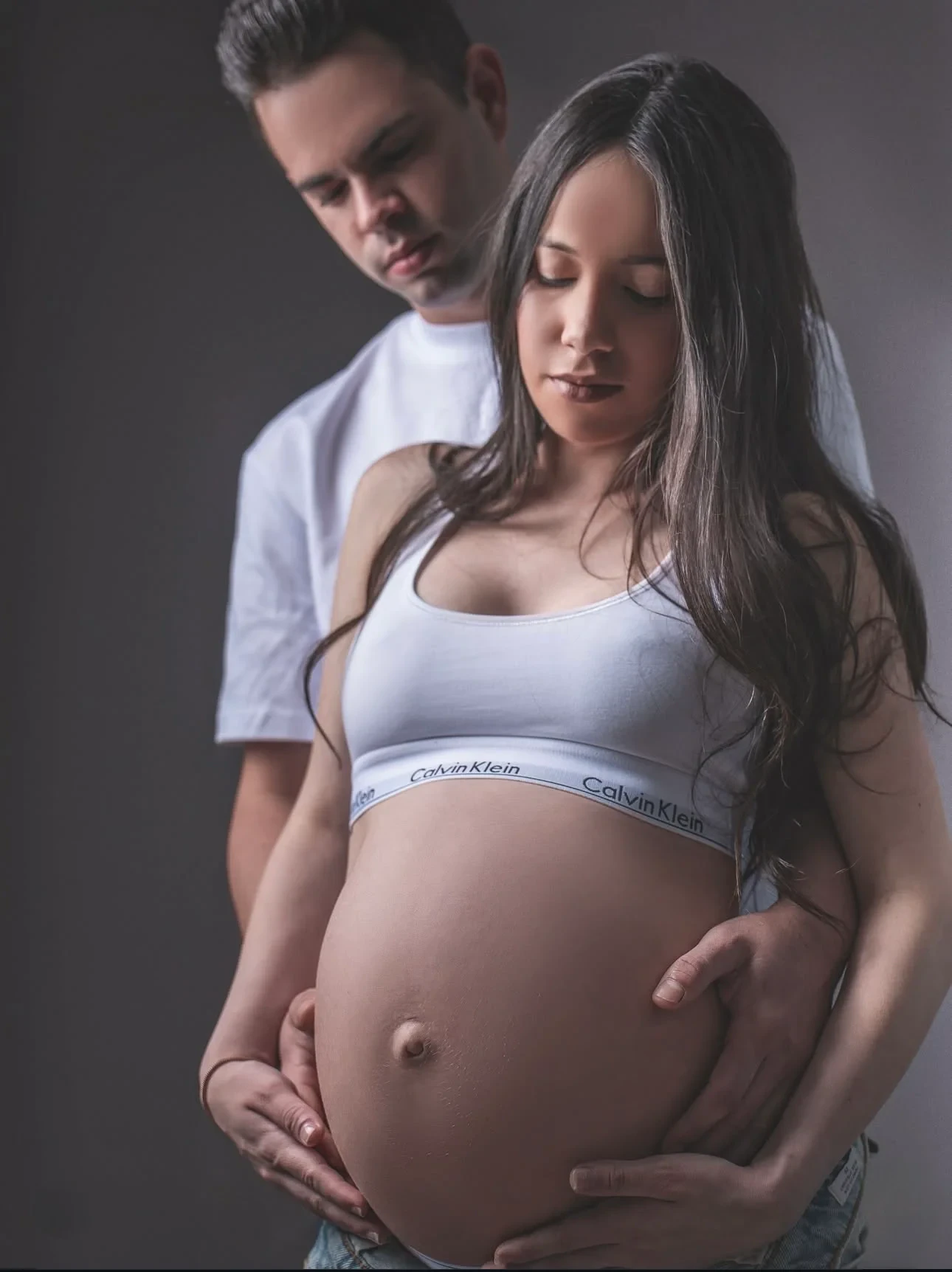 Fotografía de maternidad de la colección de Angel Photography Miami.