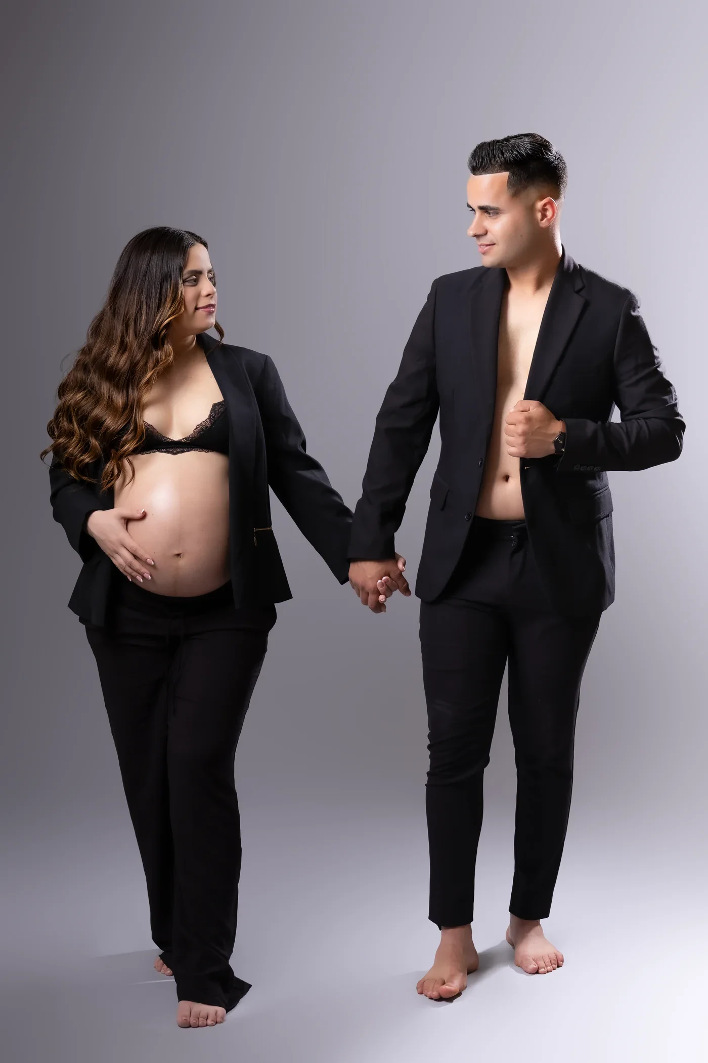 Fotografía de maternidad de la colección de Angel Photography Miami.