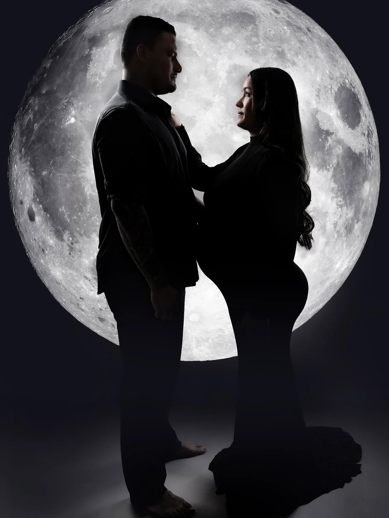 Fotografía de maternidad de la colección de Angel Photography Miami.
