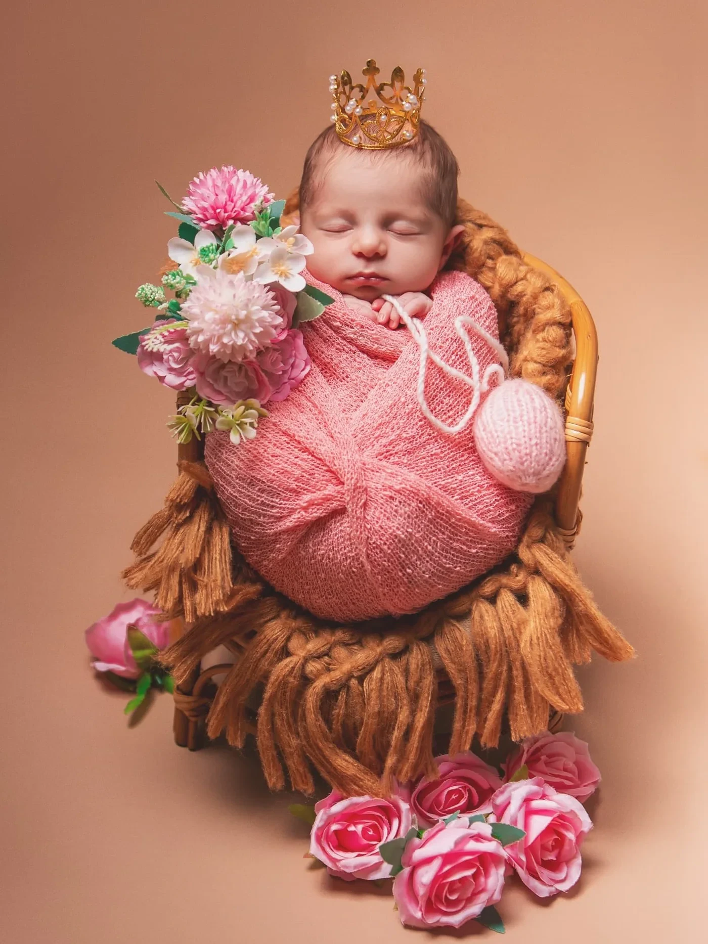 Fotografía newborn de la colección de Angel Photography Miami.