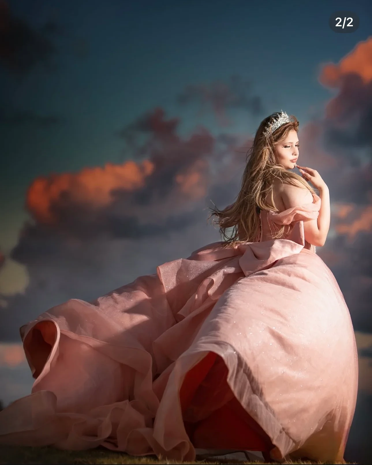 Fotografía de quinceañera de la colección de Angel Photography Miami.